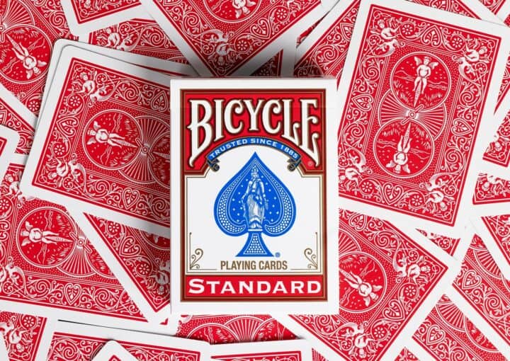 jeu de carte de la marque bicycle