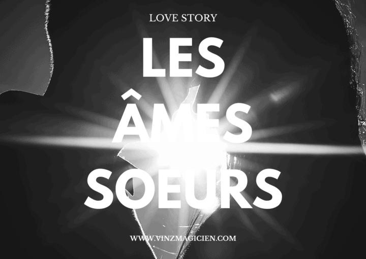 affiche du spectacle les âmes soeurs de vinz magicien